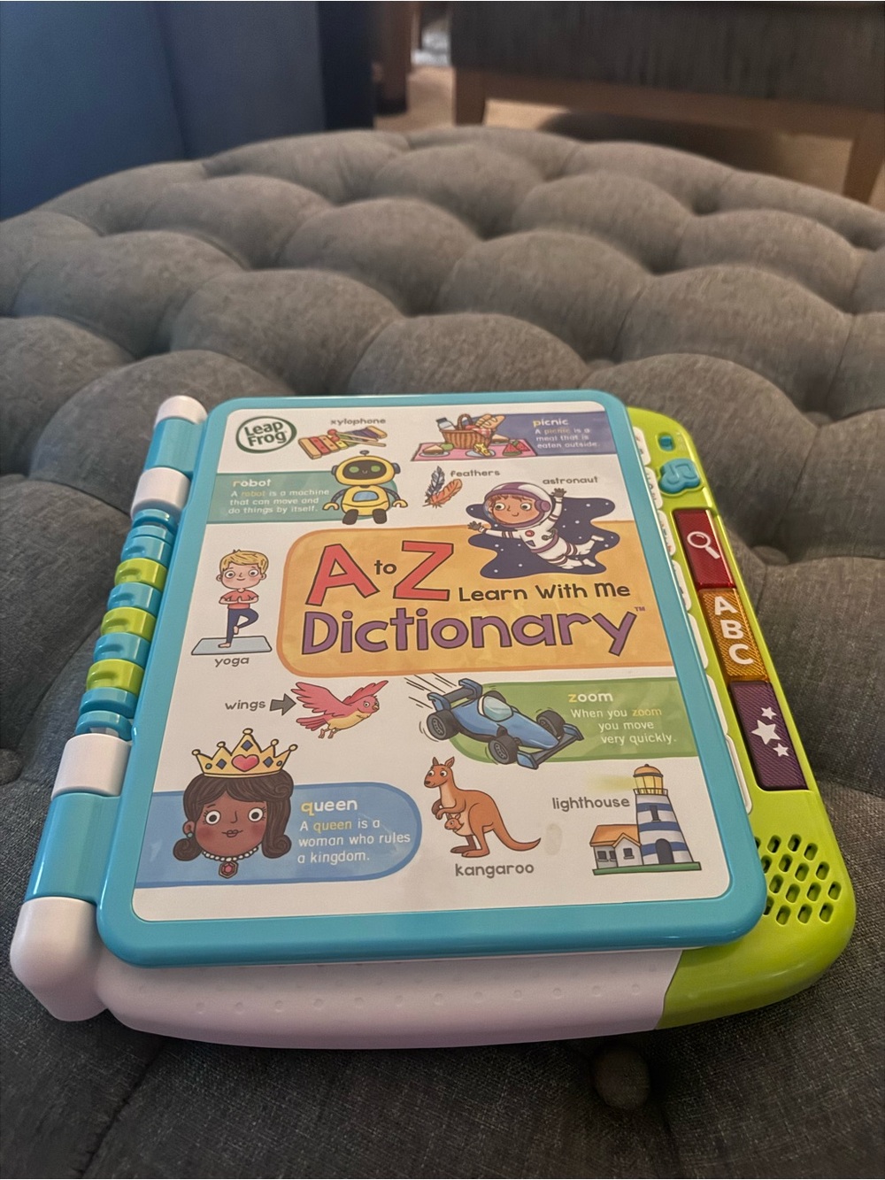 LeapFrog A to Z Learn With Me Dictionary - Blue & Green